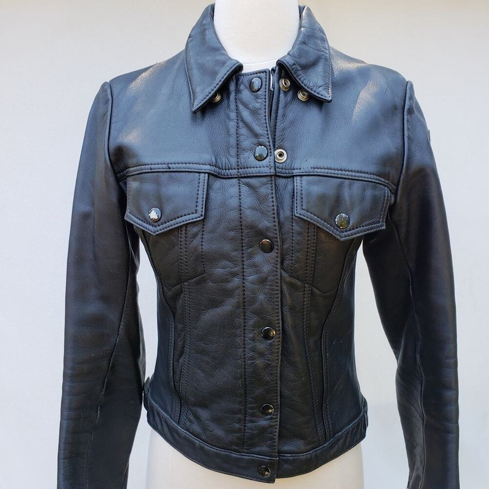 80s Hein Gericke Women's Leather Jacket